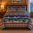 Alpine Chalet Christmas Quilt Set