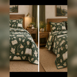 Forest Reading Nook Quilt Set