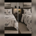 Minimal Tonal Golf Quilt Set