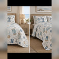 Coastal Sewing Blue Quilt Set