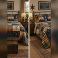 Heirloom Stargazing Patchwork Print Quilt Set