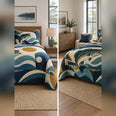 Modern Geometric Bass Quilt Set