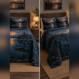 Moonlit Bass Lake Quilt Set