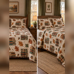 Autumn Reading Nook Quilt Set