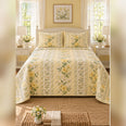 Buttery Yellow Primrose Quilt Set