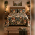 Mushroom Cottage Fantasy Quilt Set