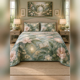 Luminous Magical Garden Quilt Set