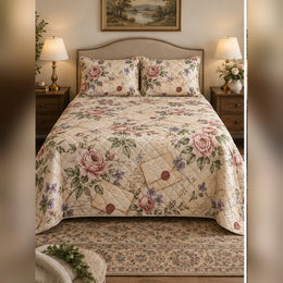 Vintage Love Letter Garden Quilt Set