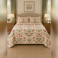 Folk Cherry Blossom Meadow Quilt Set