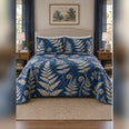 Indigo Fern Cyanotype Quilt Set