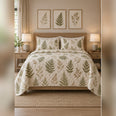 Pressed Fern Herbarium Quilt Set