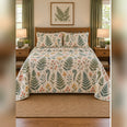 Folk Fern Garden Quilt Set