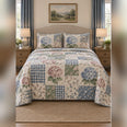Heirloom Hydrangea Patchwork Print Quilt Set