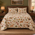 Autumn Park Corgi Quilt Set