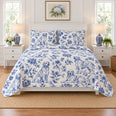 Indigo Garden Golden Retriever Quilt Set