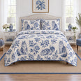 Indigo Tuft Maine Coon Cat Quilt Set