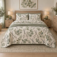 Botanical Shears Hair Stylist Quilt Set