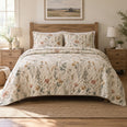 Prairie Wildflower Western Ranch Quilt Set