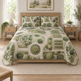 Garden Plan Landscaper Quilt Set