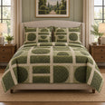 Hedge Geometry Landscaper Quilt Set