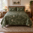 Cozy Loops Crochet Quilt Set