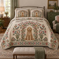 Rose Bower Goldendoodle Quilt Set