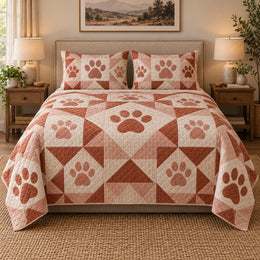 Terracotta Paws Veterinarian Quilt Set