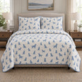 Blue Pet Parade Veterinarian Quilt Set