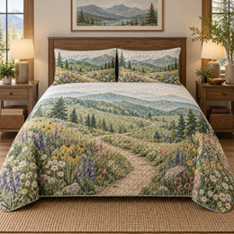 Wildflower Path Hiking Quilt Set