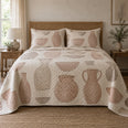 Speckled Clay Pottery Quilt Set