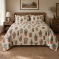 Cactus and Clay Succulent Gardening Quilt Set