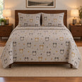 Soft Alarm Clock Nap Quilt Set