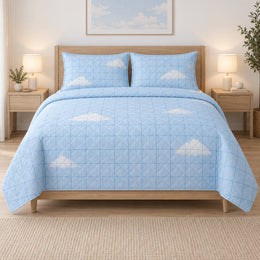 Sky Grid Pilot Quilt Set