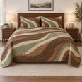 Walnut Grain Carpenter Quilt Set