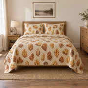 Amber Stones Mineral Collecting Quilt Set, front mineral collecting bedroom view
