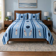 Blue Alley Bowling Quilt Set