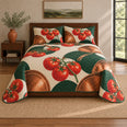 Tomato Copper Chef Quilt Set