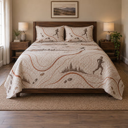 Copper Pace Marathon Running Quilt Set