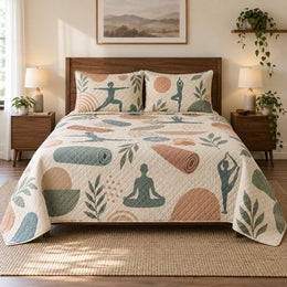 Quiet Mat Yoga Quilt Set
