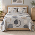 Quiet Tempo Drums Quilt Set