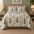 Sage Strings Violin Quilt Set