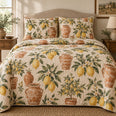 Terracotta Orchard Lemon Lovers Quilt Set