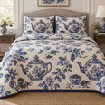 Blue Porcelain Tea Loose Leaf Tea Lovers Quilt Set