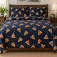 Midnight Pizzeria Pizza Making Quilt Set