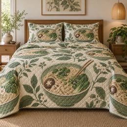 Miso Garden Ramen Lovers Quilt Set