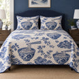 Blue Ceramic Ramen Ramen Lovers Quilt Set