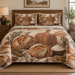 Terracotta Oven Sourdough Baking Quilt Set