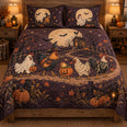 Halloween Chicken Parade Quilt Set