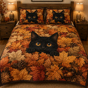Black Cat Autumn Quilt Set – additional view 3