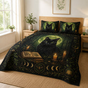 Black Cat Moonlight Quilt Set – additional view 1